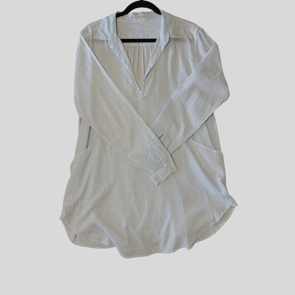 CP Shades Tunic Bathing Suite Cover Womens Small Resortwear Quiet Luxury Timeles - Picture 3 of 8